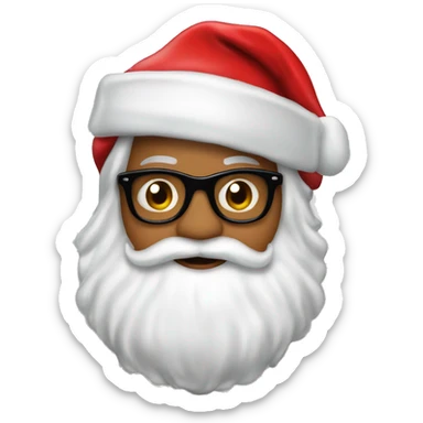 bruno mars as santa claus sticker