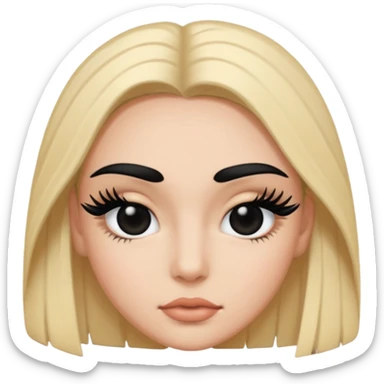 Make again  I want black eye and lash sticker