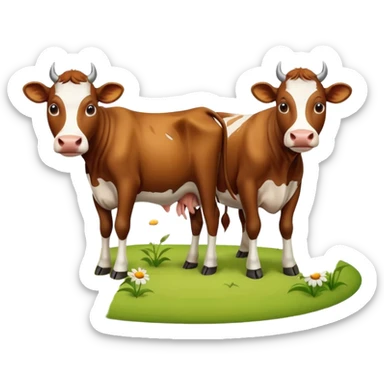 Cows sticker