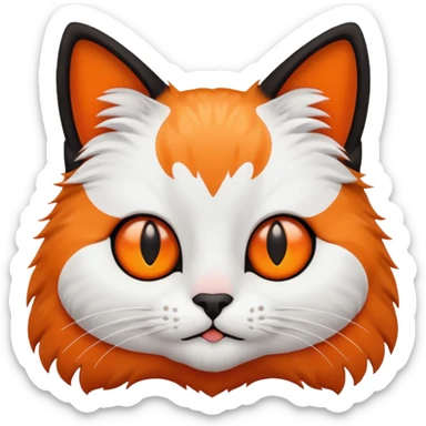 frame, painting, Mona Lisa, cat face sticker