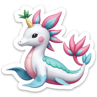 Mezprit-Primarina-Milotic-Shaymin-Palkia-Pokémon, full body sticker