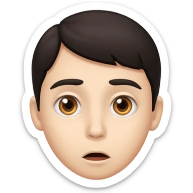 Sorprendido y confundido  sticker