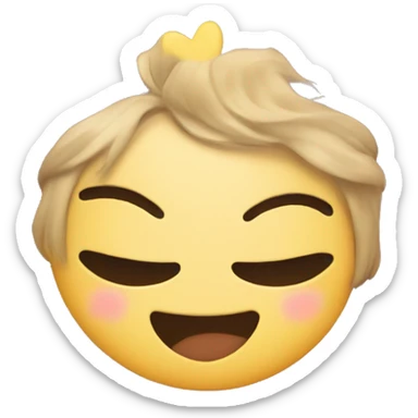 Buenas noches sticker with hearts and stars  sticker