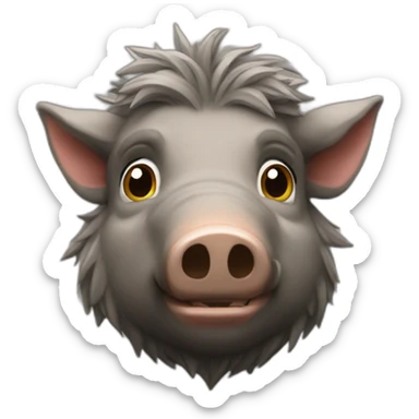 Hype boar sticker