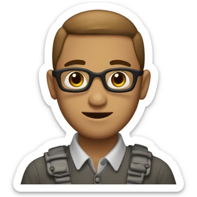 Main fermée avec Petit doigt en l’air sticker