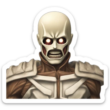 Attack on Titan logo sticker