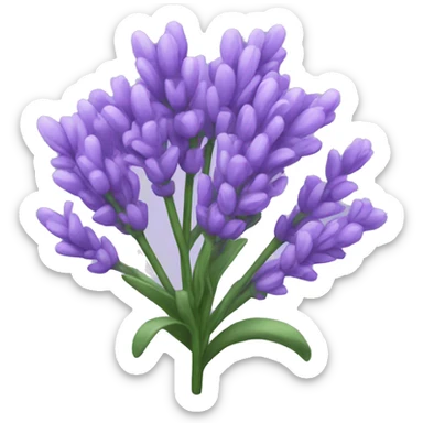 Lavender sticker