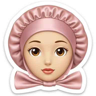 Tismey satin bonnet sticker