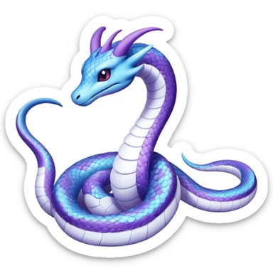 Seviper-Dragonair-Dratini-hybrid, full body, no legs sticker