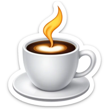 Coffe sticker