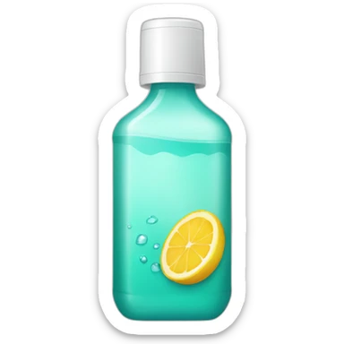 mouthwash sticker