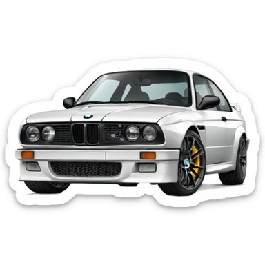 a bmw m3 competition sticker