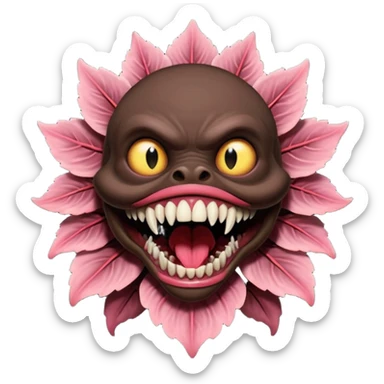 Demogorgon stranger things  sticker
