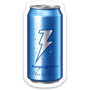 Energy drink sticker