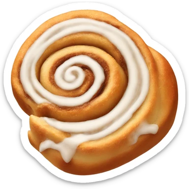 Cinnamon roll sticker