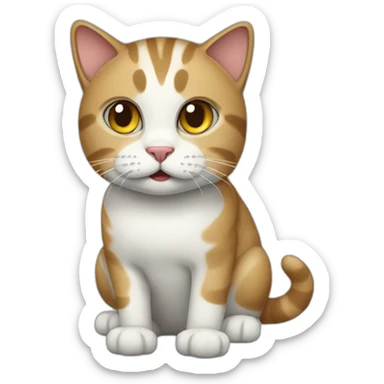 cat-go-to-hospital sticker