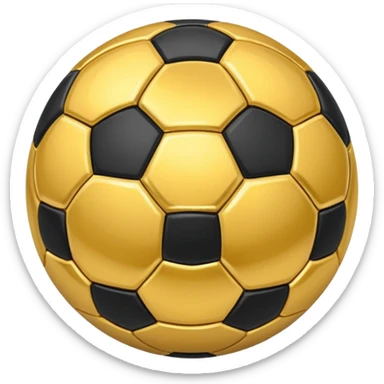 soccer ball pin sticker