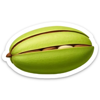 raw pistachio sticker