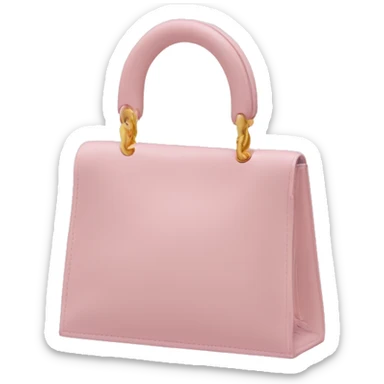 Pastel pink Jacquemus bag sticker
