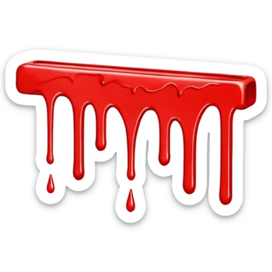 the word BARS in a red graffiti font sticker