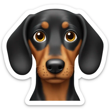 Dashund sticker