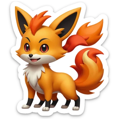 Fennekin-Zorua-Buizel-fusion sticker