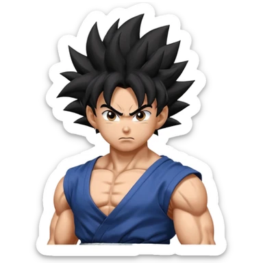 Son Goku ultra instinct  sticker