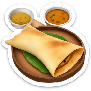 dosa south indian dish sticker