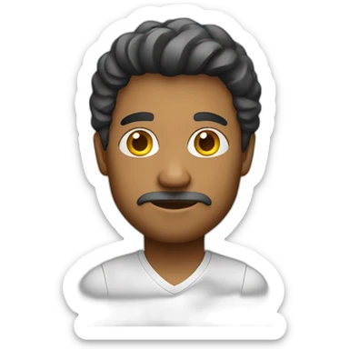 Man Standing brazilian sticker