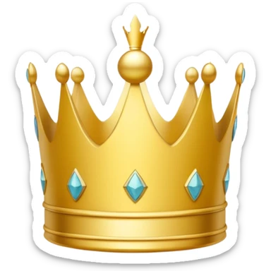 A yellow crown icon centered on a pale yellow circle, with a small ‘Pro’ tag at the lower-right sticker