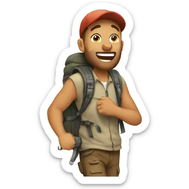  Hiking sticker