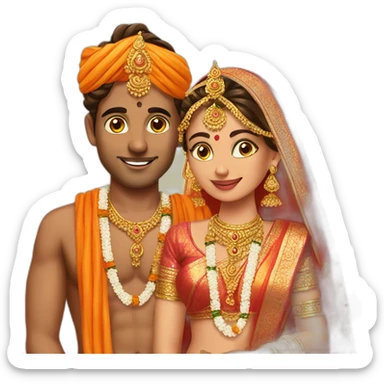 hindu marriage sticker