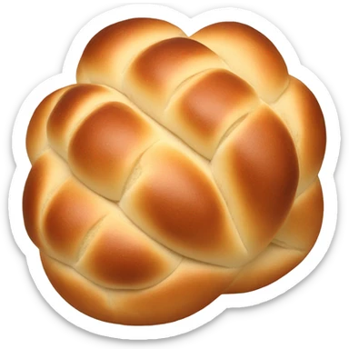 Challah bread sticker