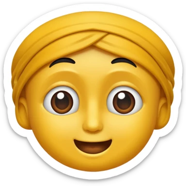 Сделай смайлик мальчика с волосами  sticker