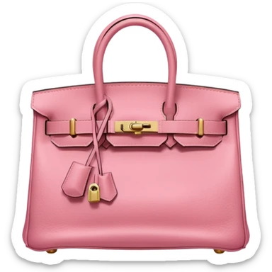 pink birkins  sticker
