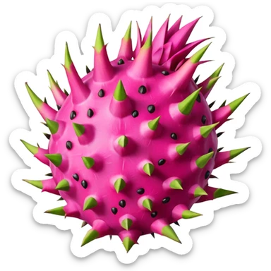 Dragon fruit sticker