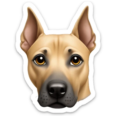 Thai Ridgeback Dog Beige sticker