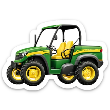 A John Deere XUV 825M 54 sticker