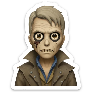 The Ghoul from Fallout TV show sticker
