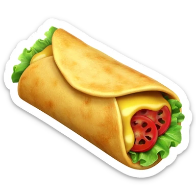 Burrito # sticker