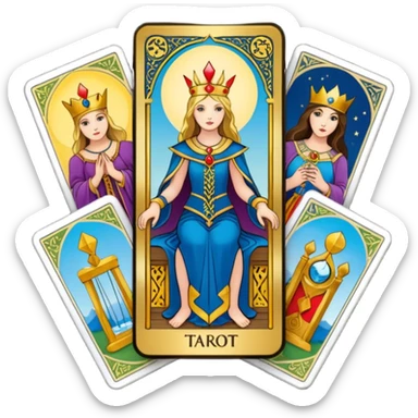 Tarot Cards sticker