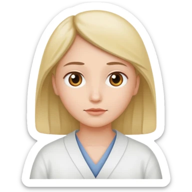 Waiting patiently sticker