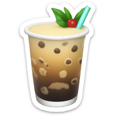 boba drink sticker