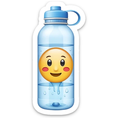 water bottle sticker