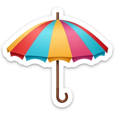 Guarda chuva de bebida alcoólica  sticker