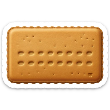 digestive biscuit sticker