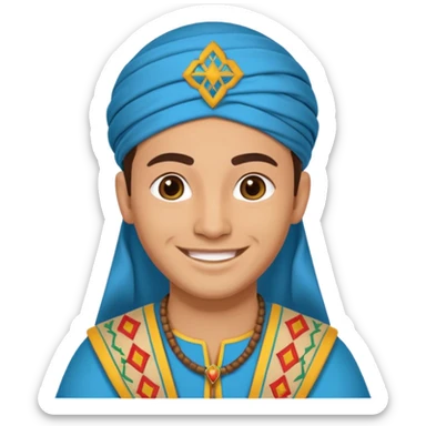 Emoji morrocan amazigh sticker