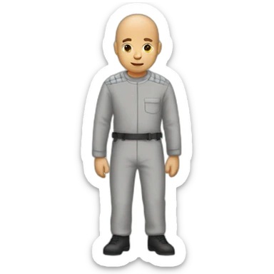 Tiny inmate  sticker