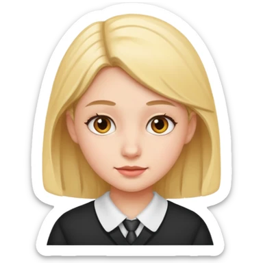 учениця дівчинка sticker