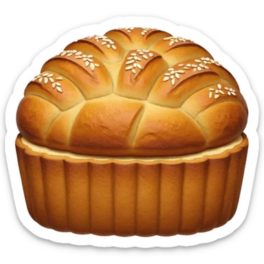 concha de azucar sticker